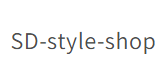 SD style logo