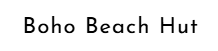 Boho Beach Hut logo