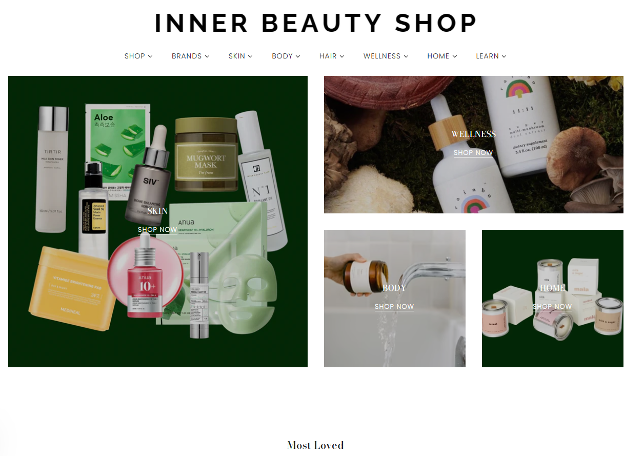 Inner Beauty shop logo