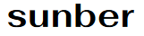 Sunber Hair logo